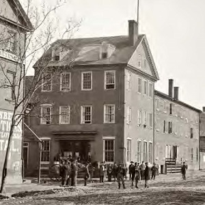 Marshall House hotel, black-and-white photograph