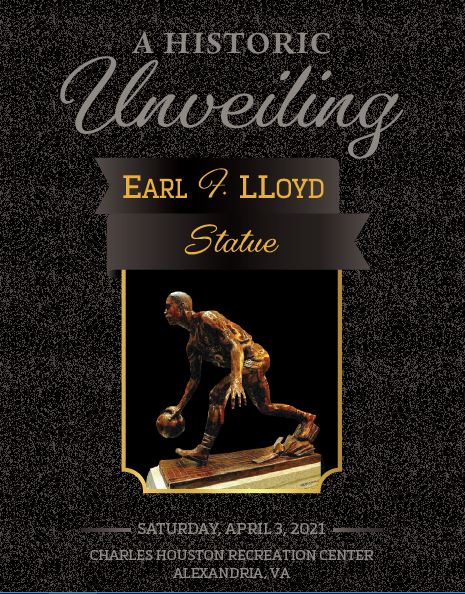 A Historic Unveiling: Earl Lloyd Statue. Program Cover 2021