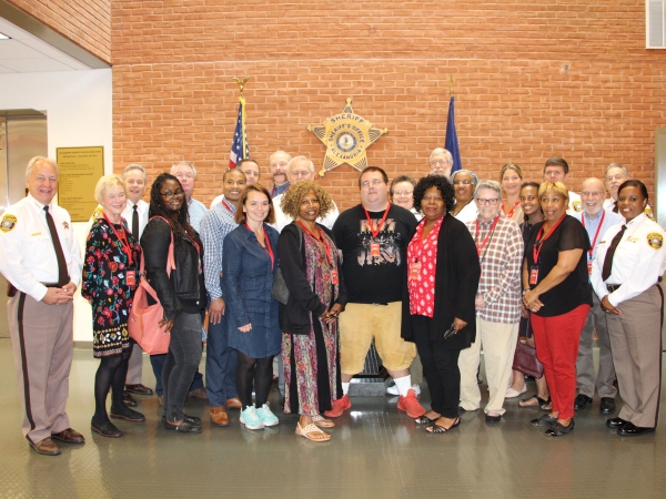 Sheriff's staff and community academy class members