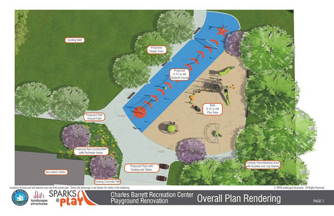 Charles Barrett Playground Plan