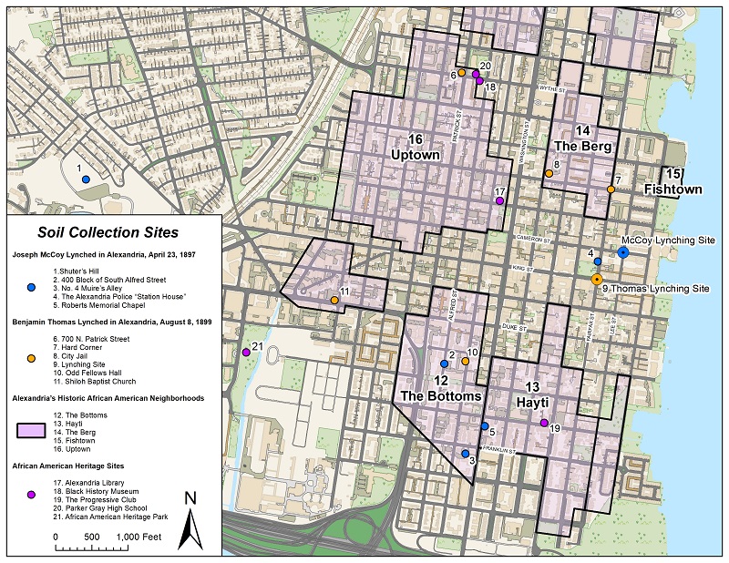 ACRP Soil Collection Map, 2022