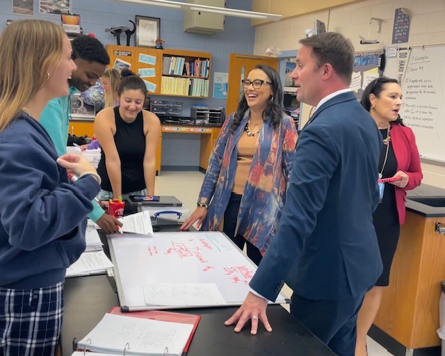 Virginia Attorney General Visits ACPS November 2022