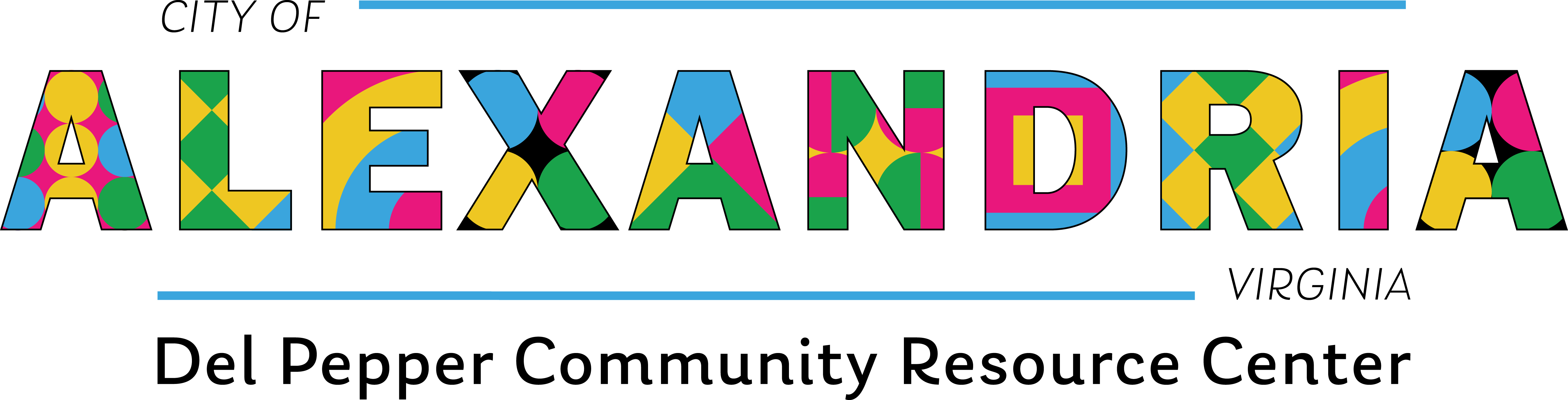 City of Alexandria Del Pepper Community Resource Center Logo