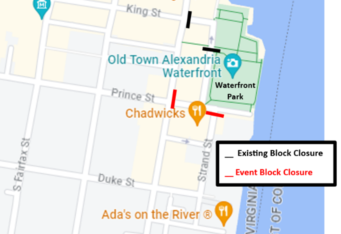 Prince Street Block Closure