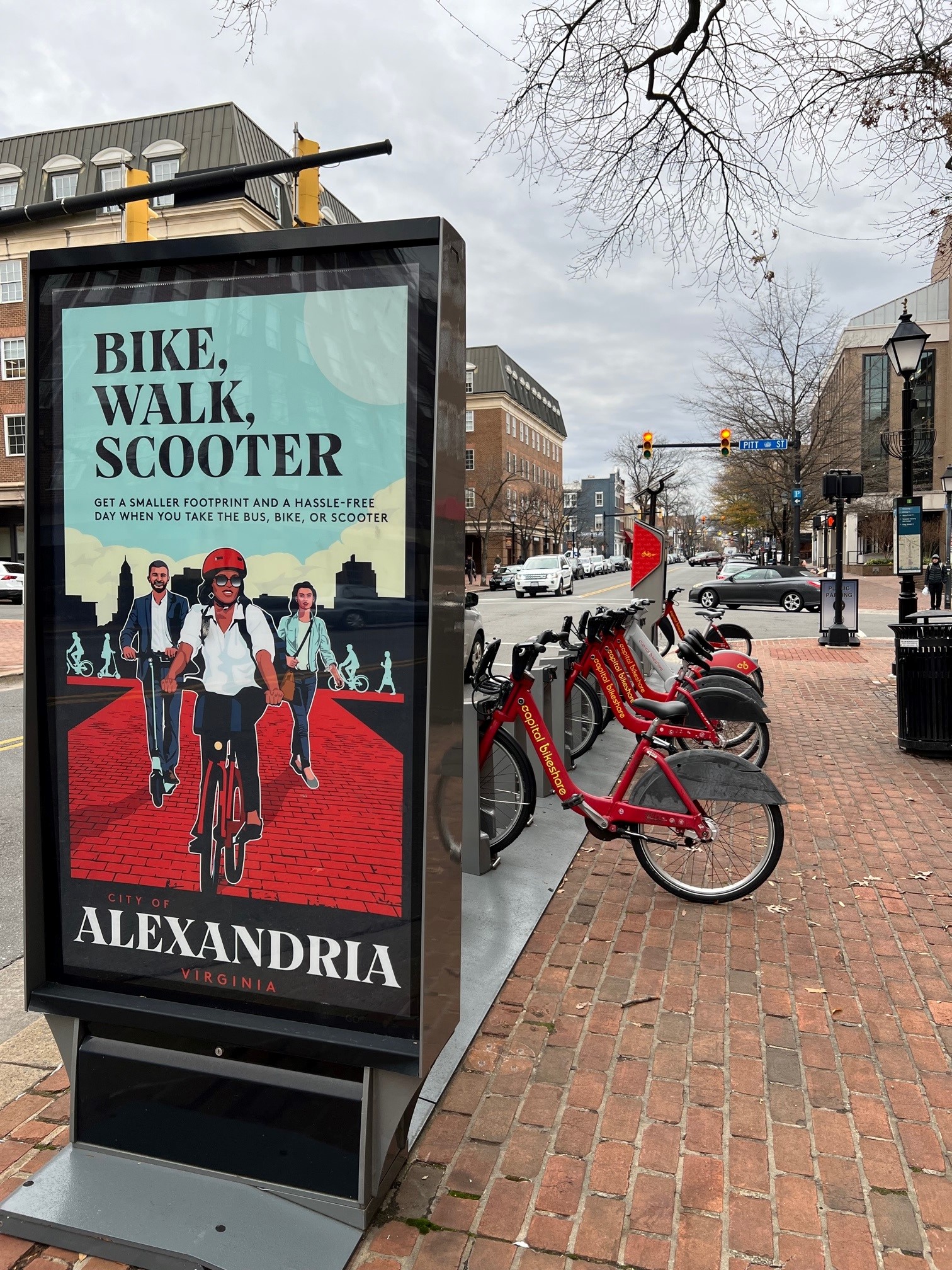 Capital Bikeshare station 