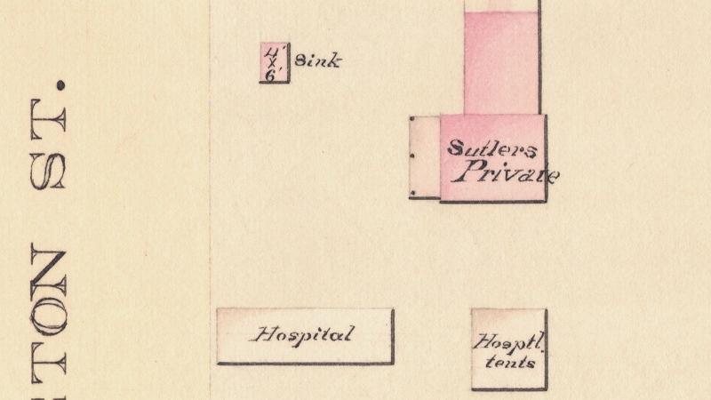 Battery H Hospital Quartermaster Map