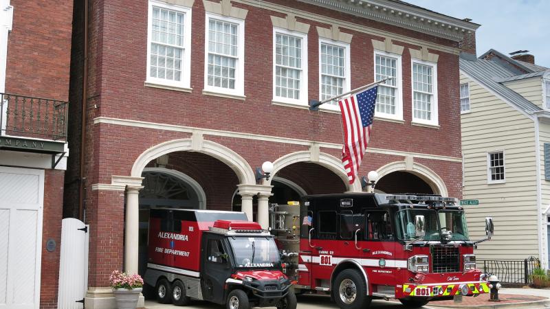 Fire Station 201 is located in Old Town at 317 Prince St.