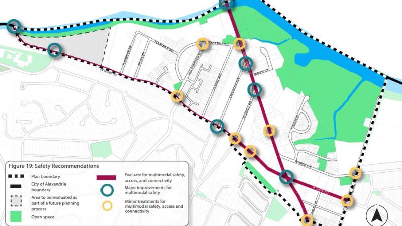 Safety recommendations for Mount Vernon Avenue North.