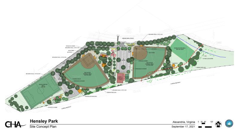 Hensley Park Renovation Graphic Map Rev3