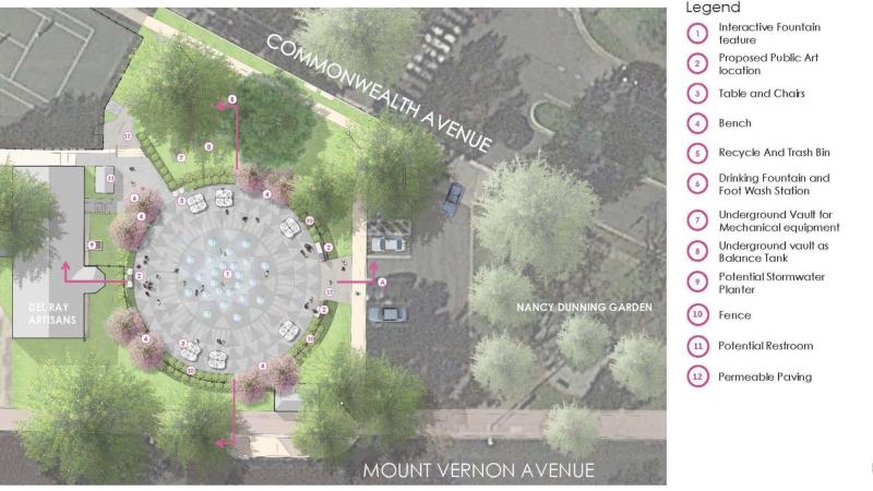 Del Ray Gateway 100 percent design plan.