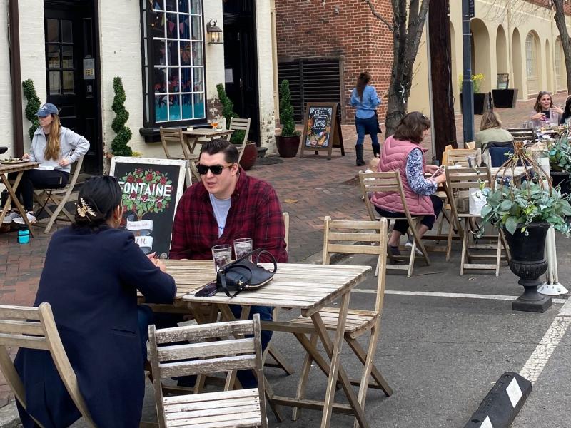 Parklet in Alexandria