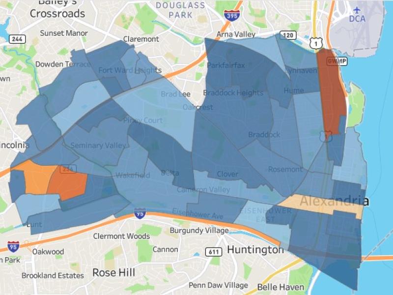 Alexandria Crime Map