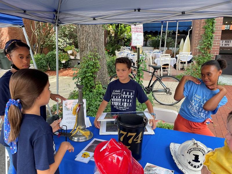 Friendship Firehouse Festival, Junior Docents, 2022