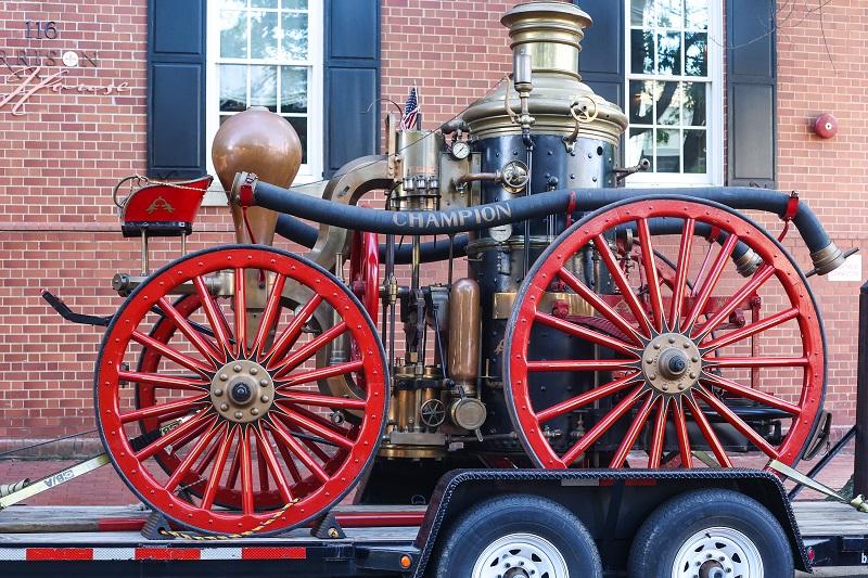 Friendship Firehouse Festival, Amoskeag Engine, 2022