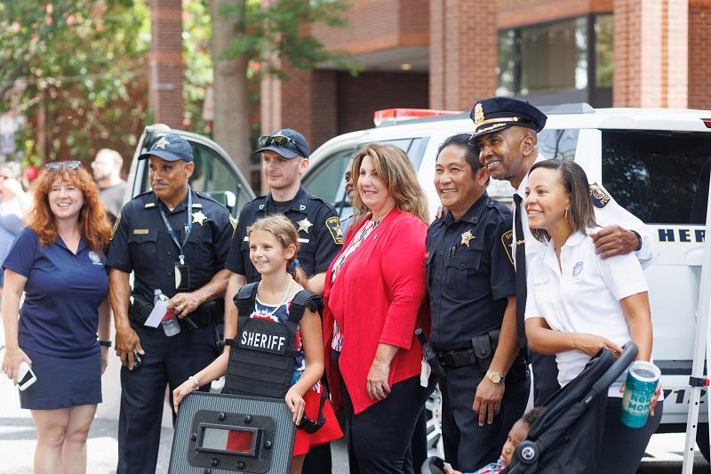 Friendship Firehouse Festival, sheriffs, 2022