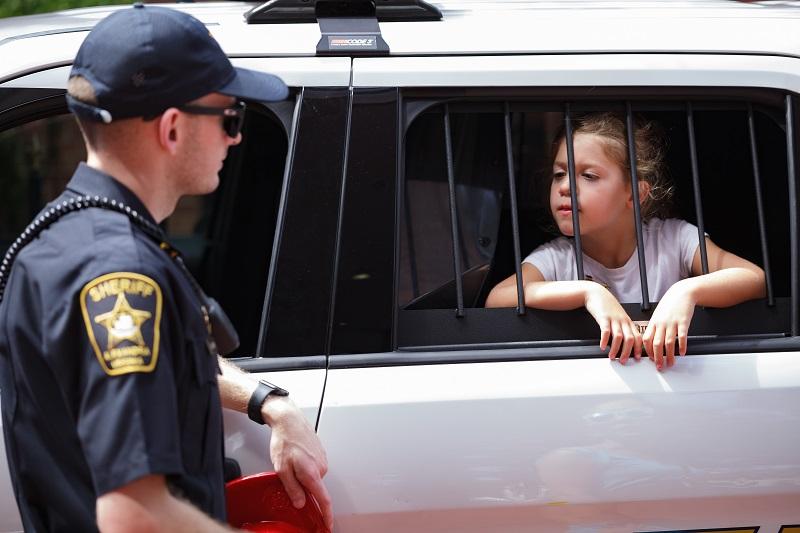 Friendship Firehouse Festival, sheriff's vehicle, 2022