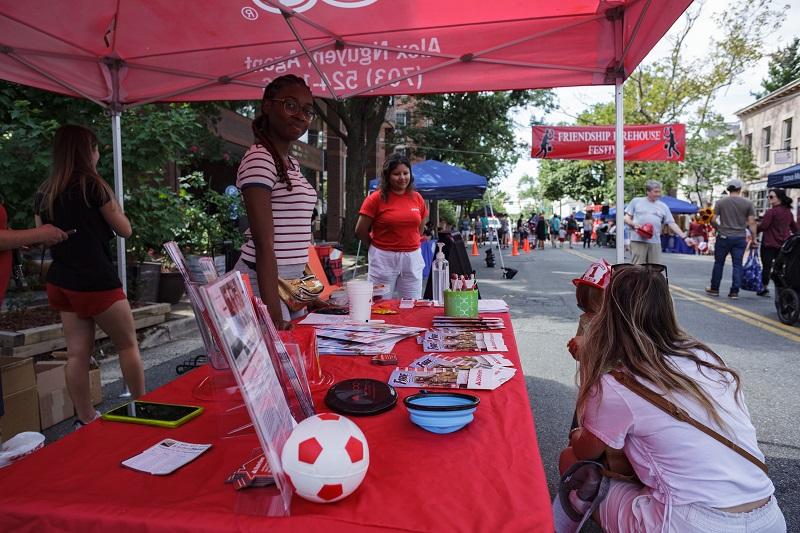 Friendship Firehouse Festival, booths, 2022