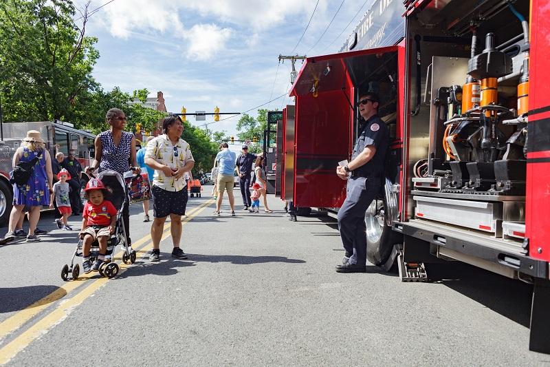 Friendship Firehouse Festival, trucks, 2022