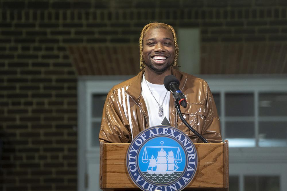 Lyles Ceremony 2022 Noah Lyles Speech