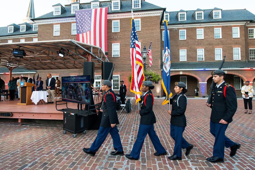 Lyles Ceremony 2022 ROTC