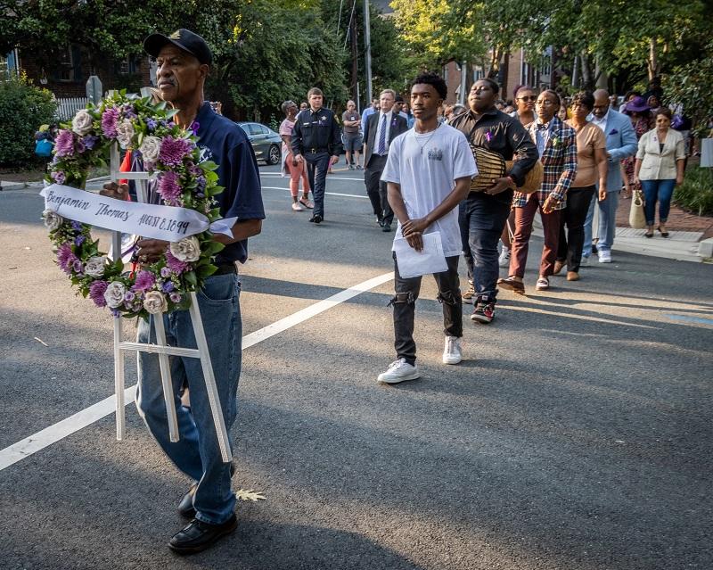 Procession with wreath