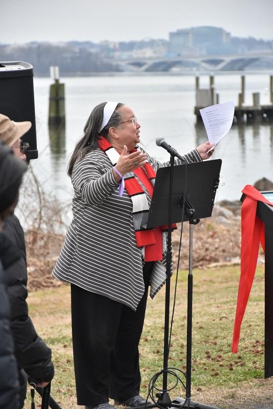 Audrey Davis speaking