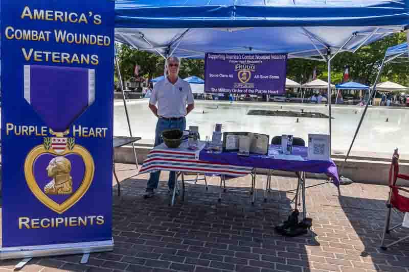 Purple Heart Recipients table