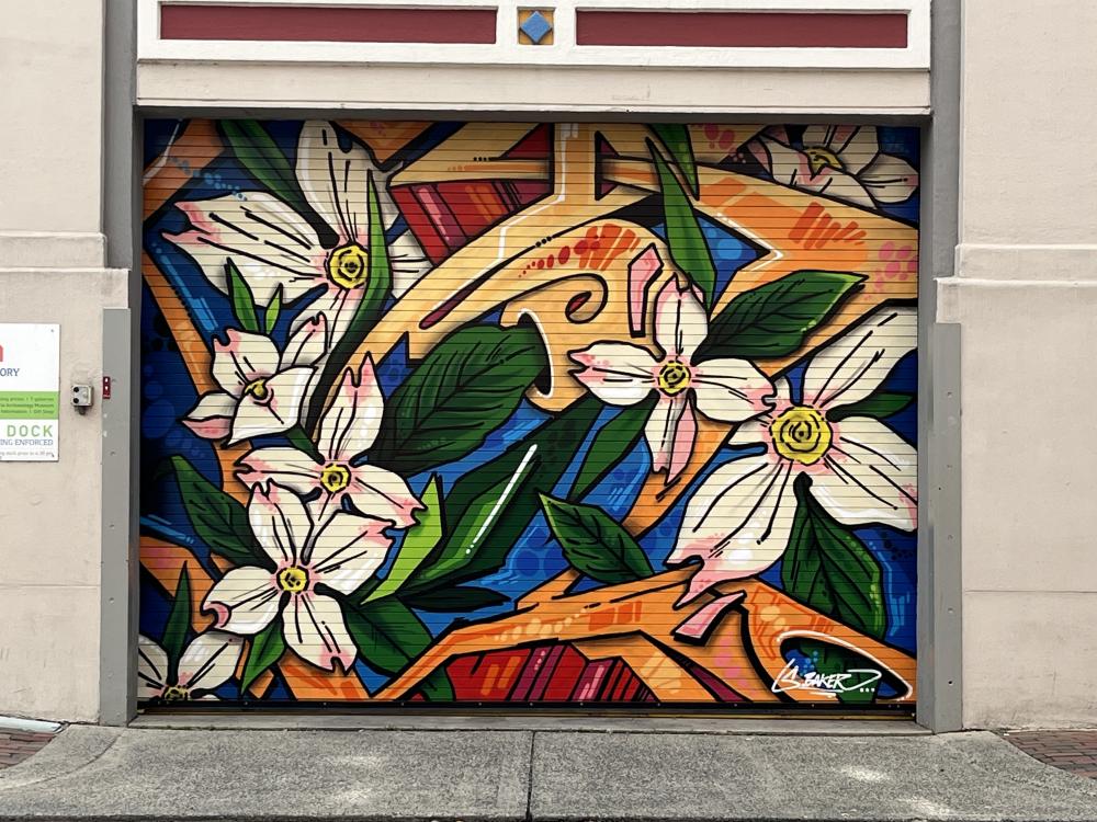 Completed mural torpedo factory