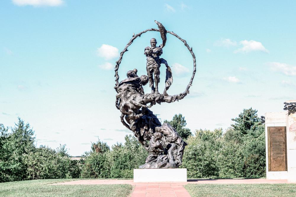 Freedmen's Cemetery Statue RPCA