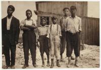 Old Dominion Glass Factory workers, Lewis Hine 1911