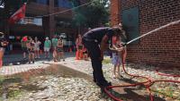 Friendship Firehouse Festival, hose activity, 2022