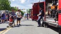 Friendship Firehouse Festival, trucks, 2022