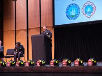 On Jan. 5, 2023, the Alexandria Fire Department welcomed and celebrated 17 new firefighter/EMTs who completed more than 6 months of training at the academy.