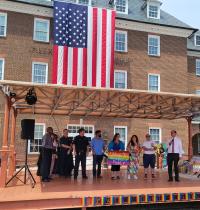 Pride Fair 2023 stage