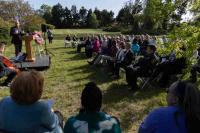 View of the ceremony