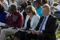 City Manager James Parajon and his wife.