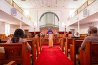 Inside Shiloh Baptist Church