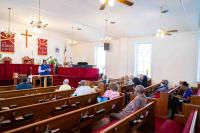 Interior of Zion Baptist Church