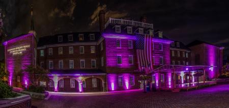 Illumination of City Hall, Thomas Memorial 2022