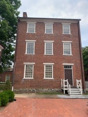 Alexandria Academy. Brick building.