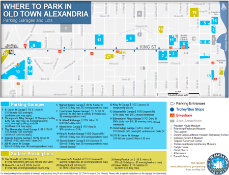 Where to Park in Old Town Alexandria