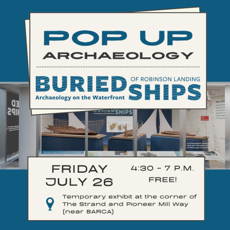 Buried Ships of Robinson Landing Exhibit