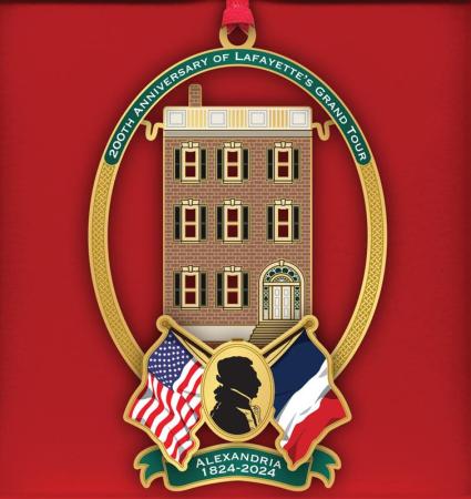 Lafayette holiday ornament