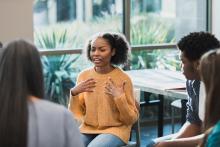 Young Lady in Therapy