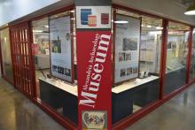 Alexandria Archaeology Museum from Torpedo Factory corridor