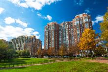 photo of tall buildings/apartments in Alexandria